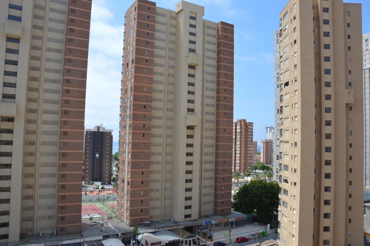 Apto With Pool Gemelos IV Benidorm Eksteriør bilde