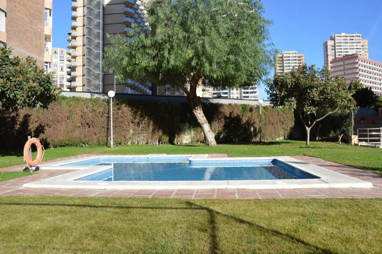 Apto With Pool Gemelos IV Benidorm Eksteriør bilde