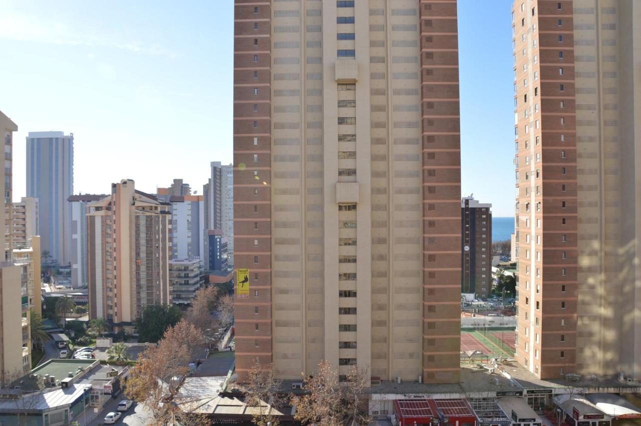 Apto With Pool Gemelos IV Benidorm Eksteriør bilde